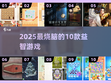 🔥2025最烧脑10款游戏，玩过才懂！🧠截图1