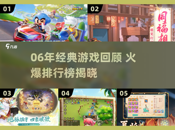 🔥06年神作回顾！这些游戏你玩过吗？🎮截图1