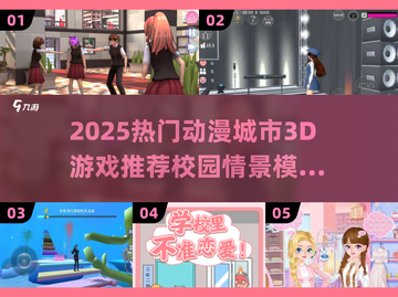  Anime风3D校园手游推荐🔥2025必玩榜💥🎮截图1