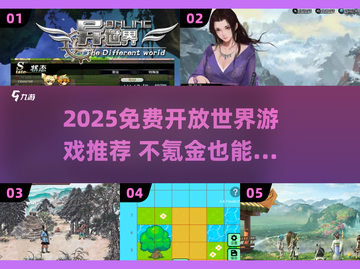 🎮2025免费开放世界游戏大汇总！不氪金也能爽玩截图1