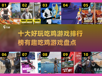 🔥2025十大好玩吃鸡游戏排行榜💥截图1