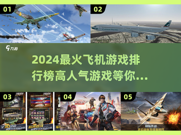 🔥2024必玩！高人气飞机游戏排行榜✈截图1