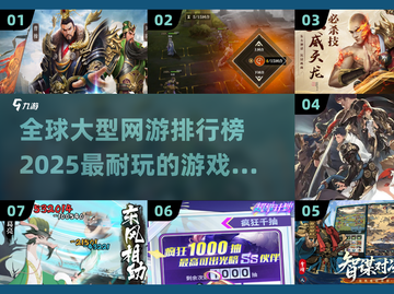 🔥2025必玩🔥全球顶级大型网游排行榜💥截图1