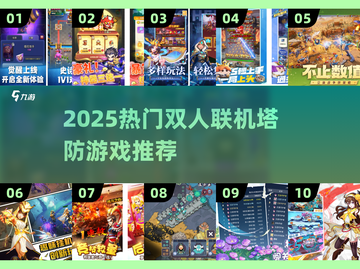 🔥双人联机塔防游戏推荐2025🎮免费畅玩不氪金！截图1