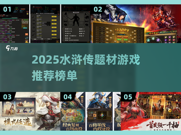 🎮2025必玩水浒传游戏推荐！经典重现🔥截图1