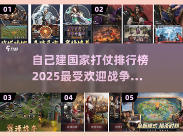 🔥2025必玩！顶级战争游戏排行榜✨截图1