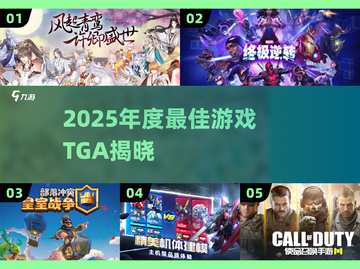 🔥2025TGA年度游戏揭晓！🎮必玩神作曝光截图1