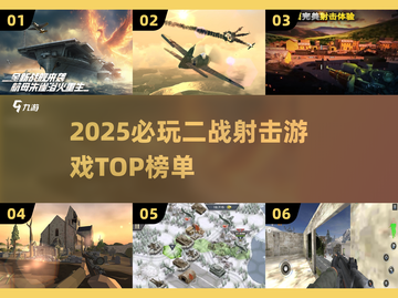 🔥2025二战射击游戏TOP榜💥经典耐玩推荐🎮截图1