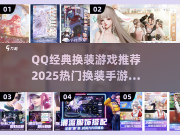 👗QQ经典换装游戏回归？2025最🔥玩法曝光！🎮截图1