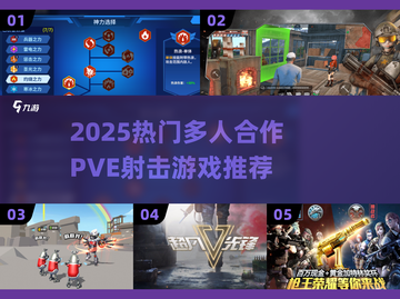 🔥2025多人PVE射击游戏大揭秘！🎮组队刷怪超带感💥截图1