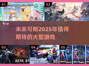 2025年必玩🔥大型游戏盘点，未来感爆棚！🎮截图1
