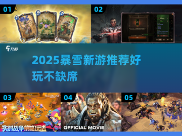 🔥2025暴雪新游大揭秘！🎮必玩清单速看截图1