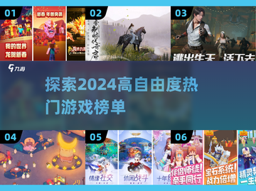 2024必玩🔥高自由度游戏大盘点！🎮截图1