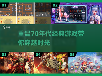  Retro Game Party!🔥70年代经典游戏推荐🎉截图1