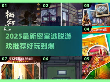 2025必玩密室逃脱游戏推荐💥逃脱迷必收藏！🔐🎮截图1