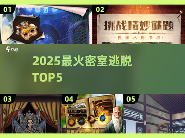 🔥2025密室逃脱TOP5速看！🎮截图1