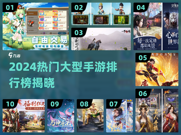 🔥2024大型手游TOP10榜单🎮热门游戏推荐截图1