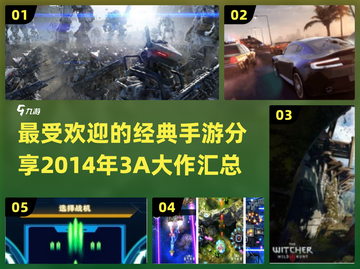 🔥2014年最受欢迎的3A大作和经典手游分享🎮截图1