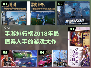 2018年超🔥游戏大作榜单，手游党必看！🎮截图1