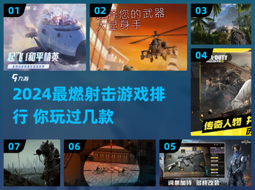 🔥2024最燃射击游戏排行🎮第一人称爽玩推荐！截图1
