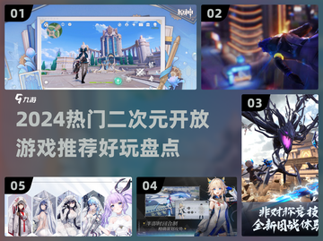 🎮2024最火二次元开放游戏大推荐！截图1