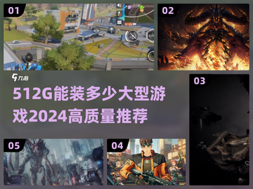 🎮512G能装多少大型游戏？2024高质量游戏推荐！截图1