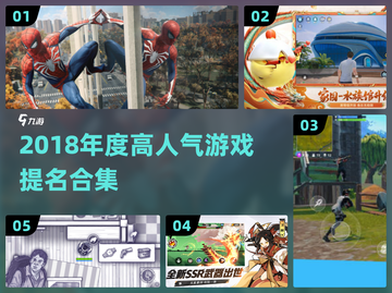 🎮2018年度游戏提名大公开！🔥高人气神作全收录💥截图1