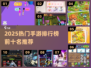 🔥2025手游热度榜前十✨玩了就上瘾！