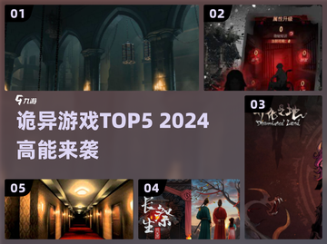 😱2024最诡异游戏TOP5，胆小勿入！🎮截图1