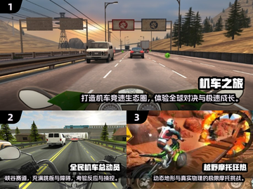 🔥2025真实3D机车手游大合集🏍画质炸裂推荐！截图2