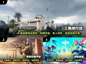 🔥2024最火射击手游排行榜🌟玩家必玩TOP榜单！截图2