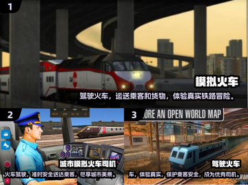 🔥2024必玩！免费下载火车驾驶手游推荐🚂截图2