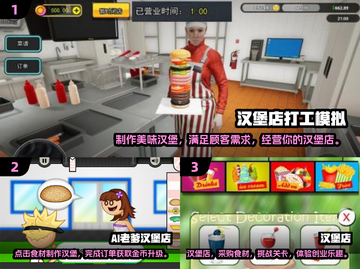 🔥2024超好玩汉堡店游戏合集🎉截图2