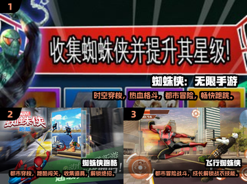 🔥2024超火蜘蛛侠手游推荐🎮漫威迷必玩截图2