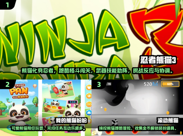2024最受欢迎🐼熊猫游戏排行榜前五🔥快来玩！截图2