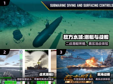 🚢2025最火二战潜艇手游免费玩！截图2