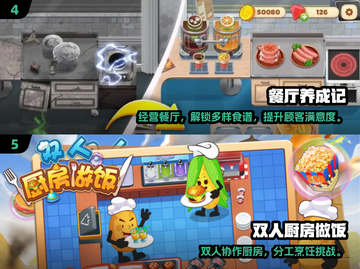 🔥情侣必玩！双人联机做饭游戏TOP榜🎮截图3