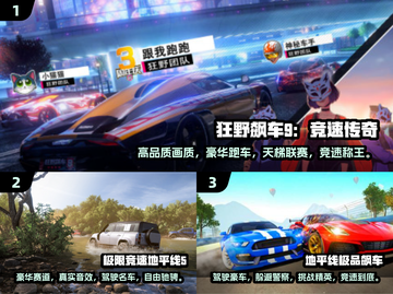 🔥2025必玩！经典赛车游戏TOP5🔥🚗截图2