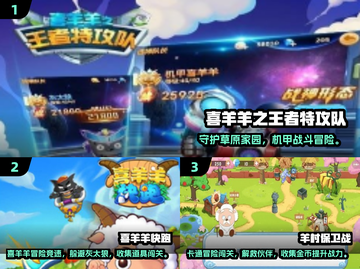 🔥2025必玩！喜羊羊系列小游戏排行榜🎮截图2