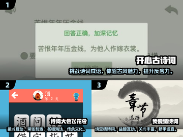 古诗词游戏大揭秘！🔥2025最🔥的闯关游戏盘点截图2