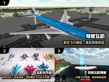 🎮2025最火飞行驾驶游戏免费玩！✈🔥截图2