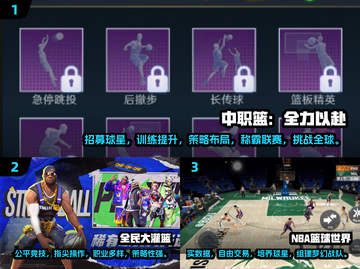 🏀2025年超好玩篮球游戏推荐，快来下载体验！🔥截图2