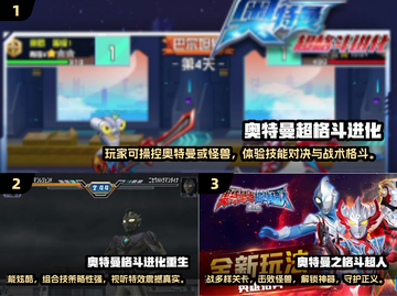 🔥2024奥特曼格斗游戏TOP榜💥玩不腻的战斗体验🎮截图2