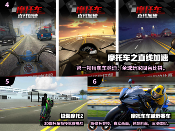 🔥2025免费3D摩托车游戏大推荐！🎮极速狂飙等你来战！截图3