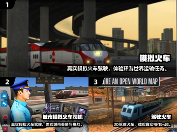 🚂2024超耐玩火车驾驶手游推荐！免费下载看这里！🎮🔥截图2