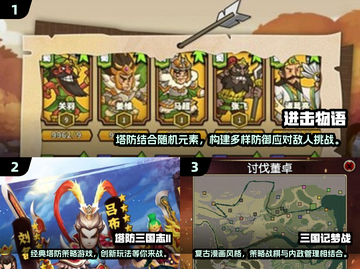 🔥2025必玩！三国塔防手游🔥超全合集下载推荐截图2