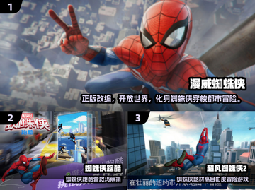 🎮2024超耐玩蜘蛛侠手游推荐！🔥截图2