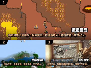 🔥2025必玩！超值得入手的荒岛求生手机游戏大全🎉截图2