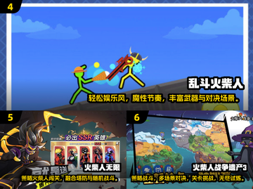 🔥经典火柴人游戏推荐2024💥怀旧神作重温童年！🎮截图3