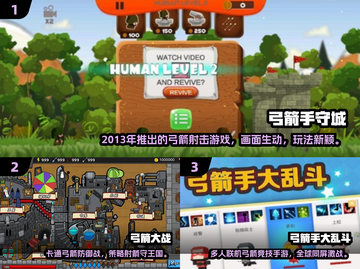 🎯13年经典弓箭手游推荐！城堡攻防超刺激截图2